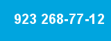923 268-77-12